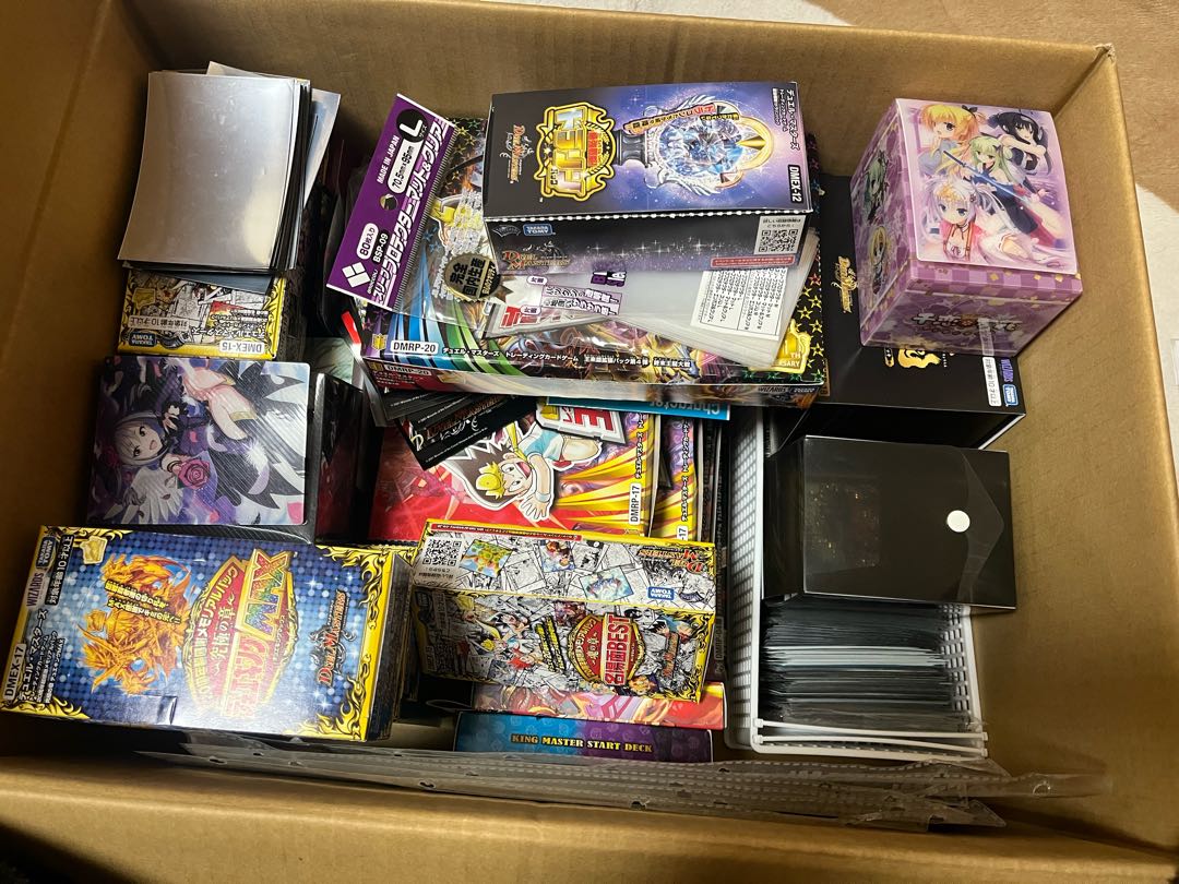 Duma retired, a lot of Blest Dragner, early cards, etc.