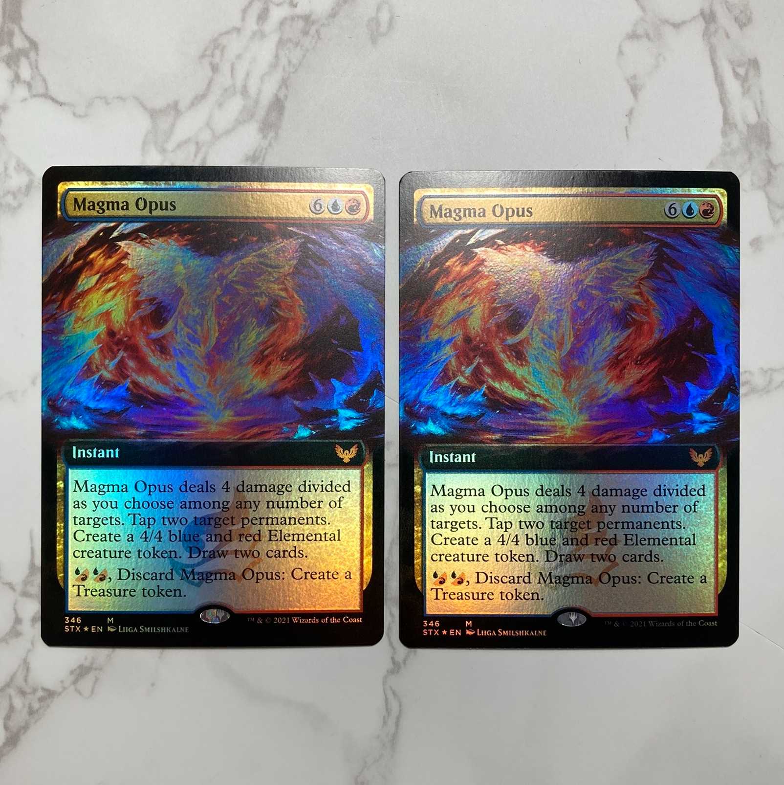 Magma Opus / Magma Opus Extended Art Foil 2pcs