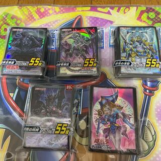 遊戯王　絶版スリーブ　5種　ブラックマジシャンガール　スリーブ　未開封　他