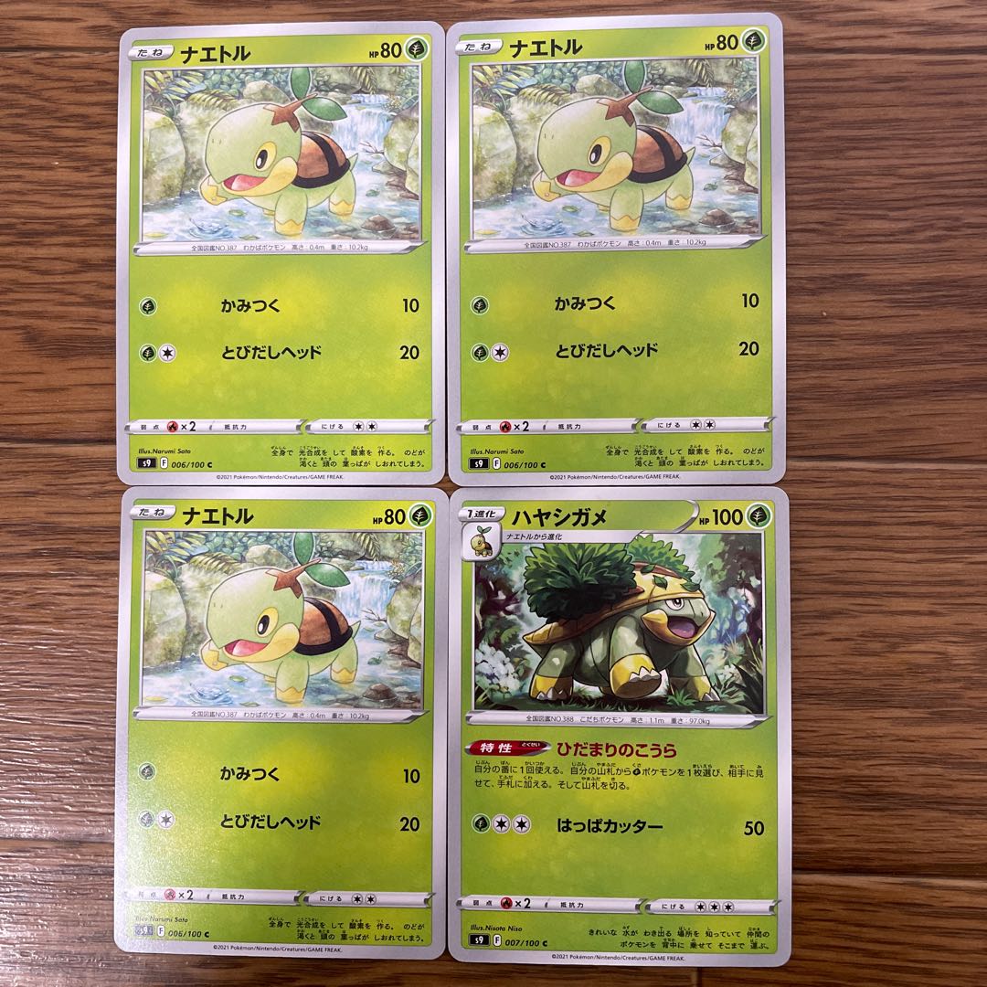 ハヤシガメ 進化セットの通販 ａ Magi トレカ専用フリマアプリ