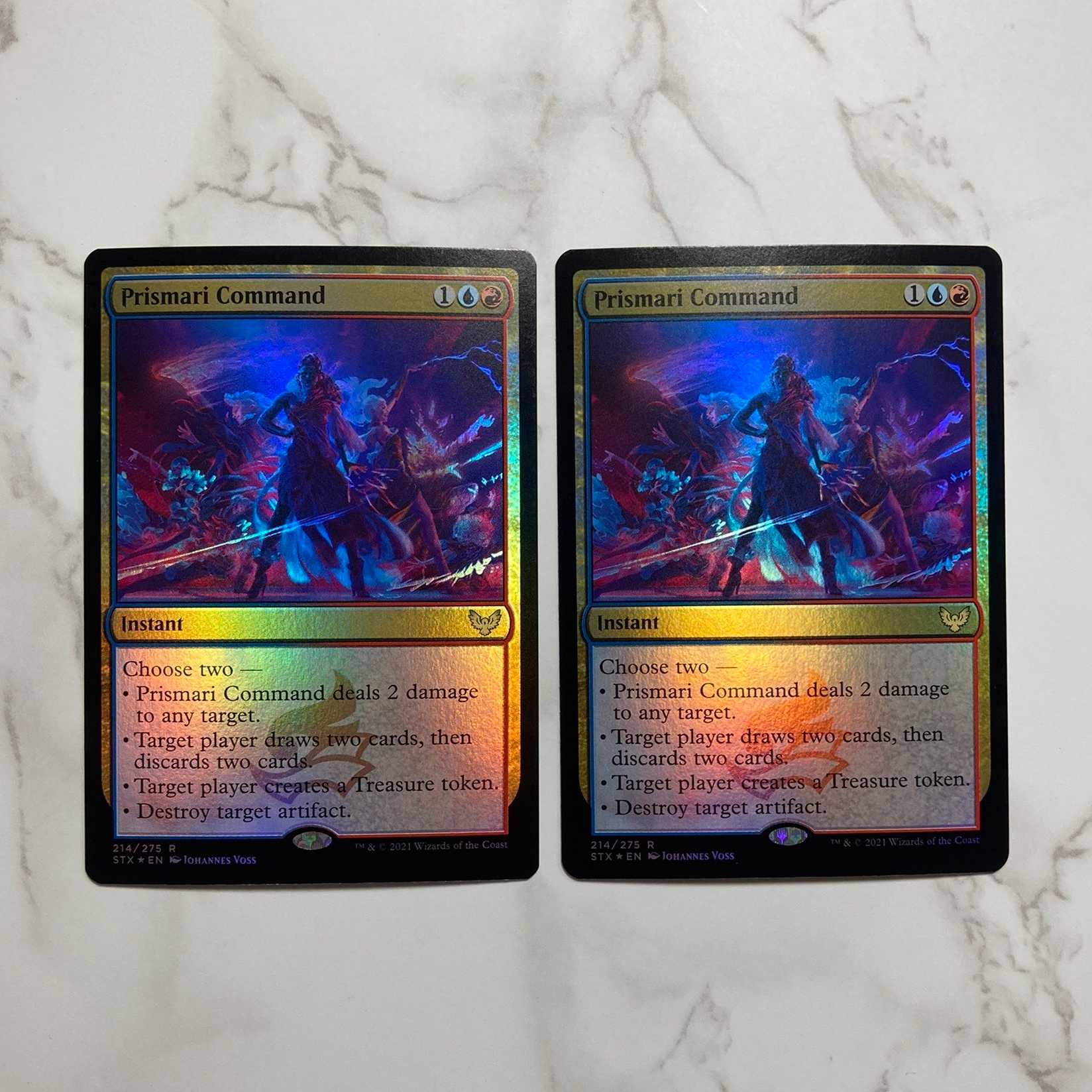 Prismari Command English Foil 2 copies
