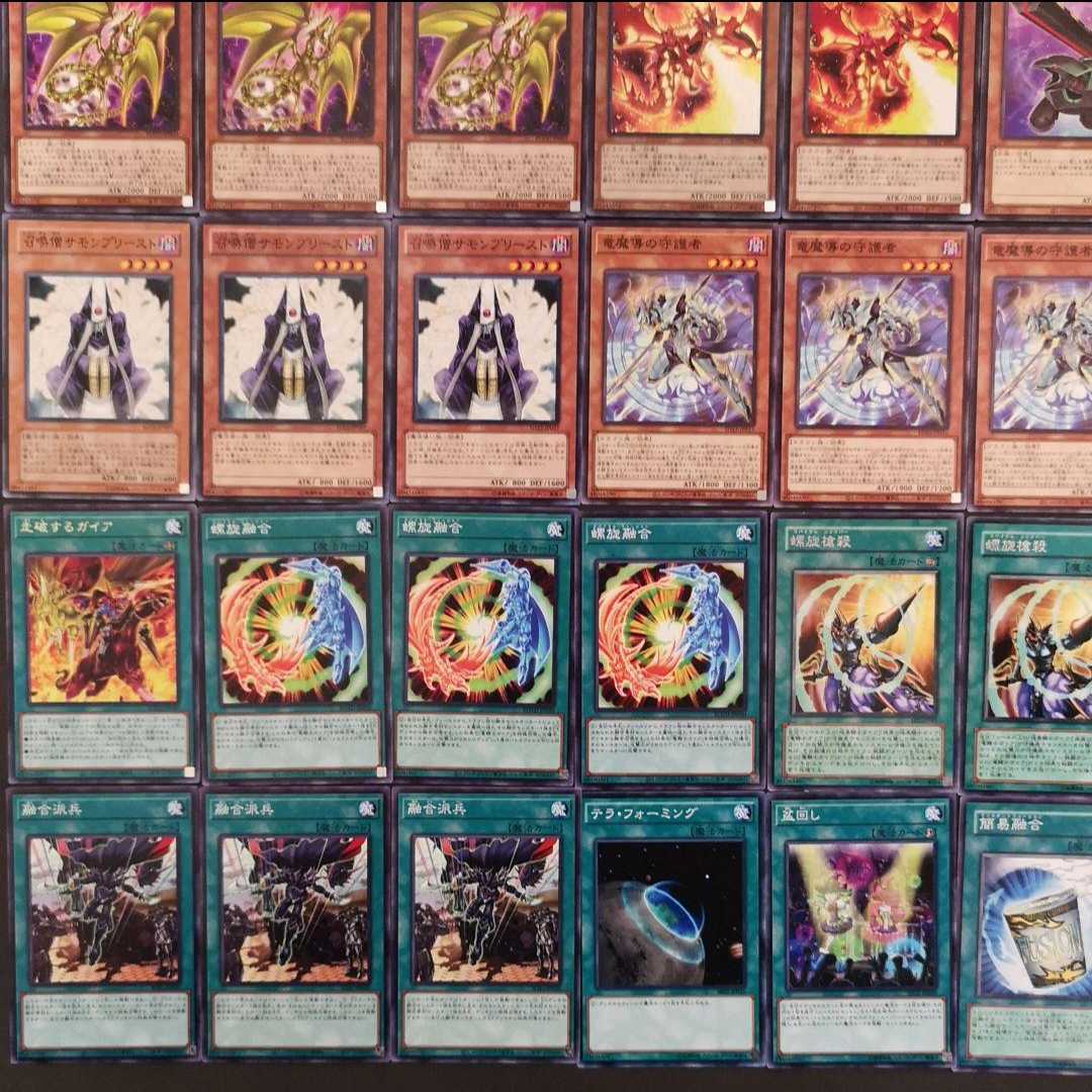 ◎ № 744 Yu-Gi-Oh Dark Black Knight Gaia Deck
