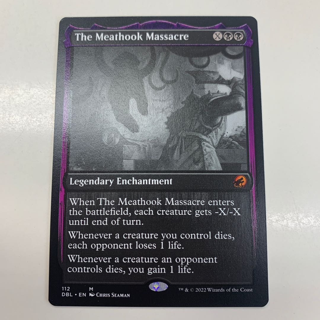 Dedicated to mtg sales The Meathook Massacre