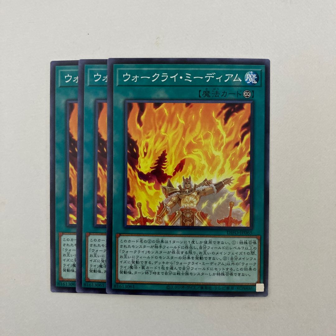 Yu-Gi-Oh War Cry Medium, Normal, 3 pieces