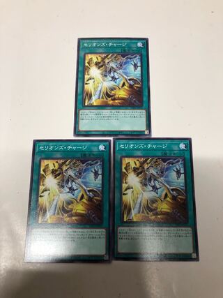 Set of three Serion's Charge cards