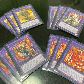 Titaniklad the Ash Dragon, Albion the Branded Dragon, Brigand the Scar-driving Dragon, Sprind the Irondash Dragon