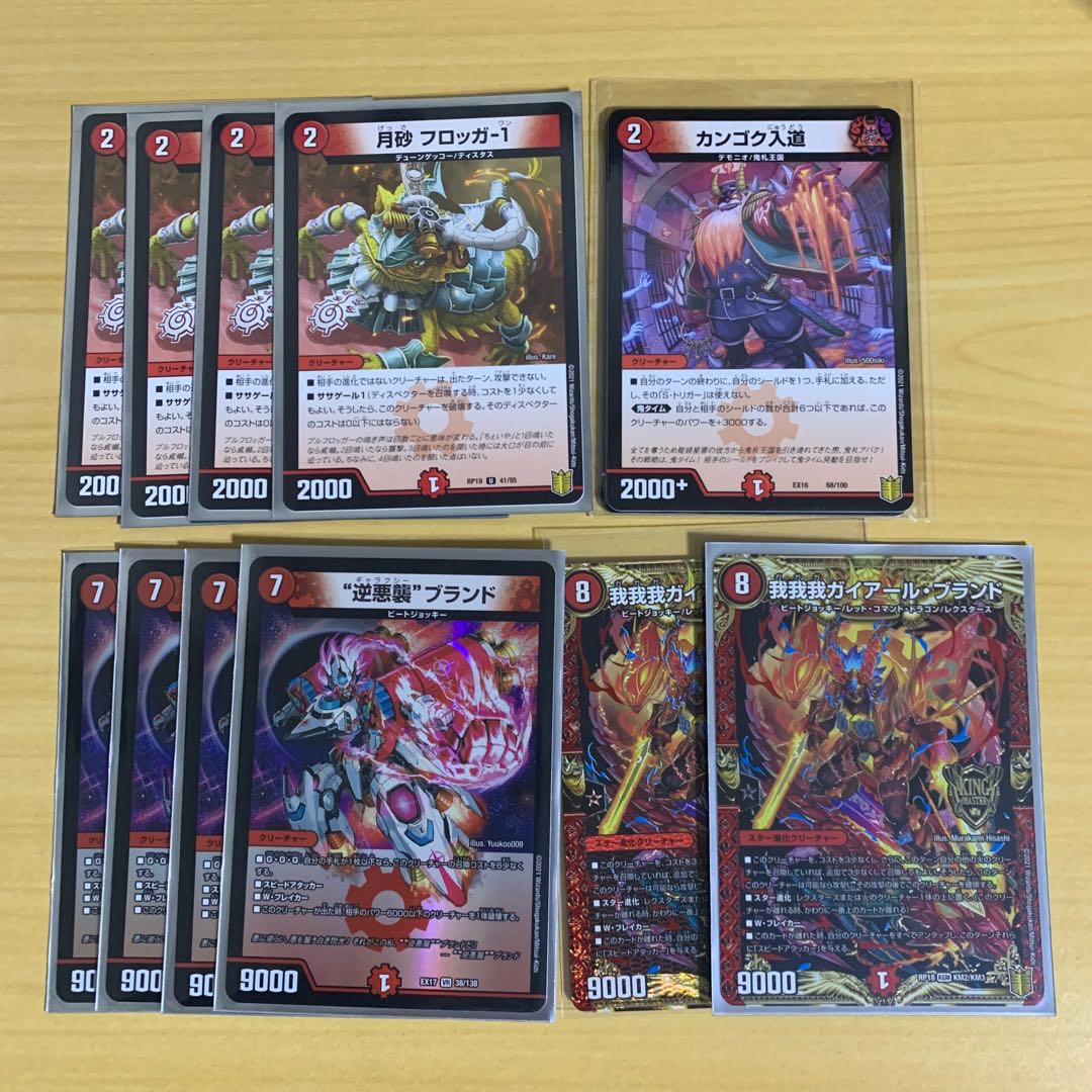 Red Single Gaga Gaga Deck Parts