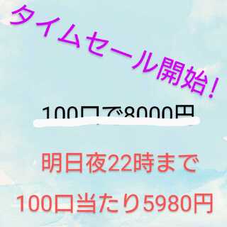 100口用ポケカ 80円オリパ 1枚