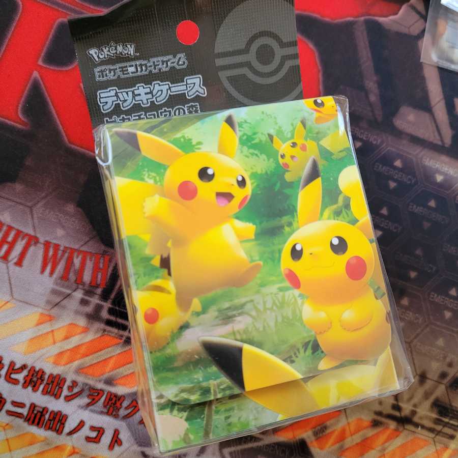 未開封 ピカチュウの森デッキケースの通販 ブエミ Magi トレカ専用フリマアプリ