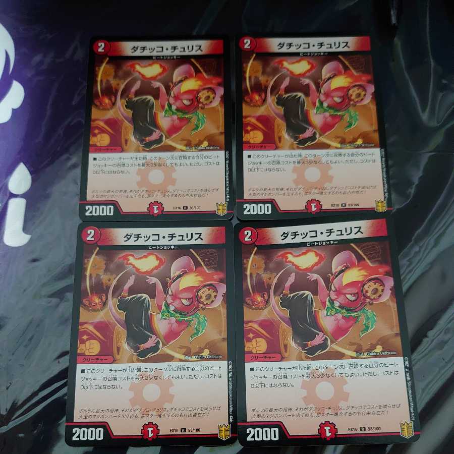 Dachikko Chu Squirrel R Set of 4