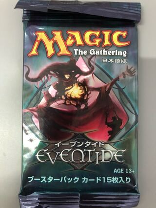 MTG Even Tide Japanese Pack Flareon