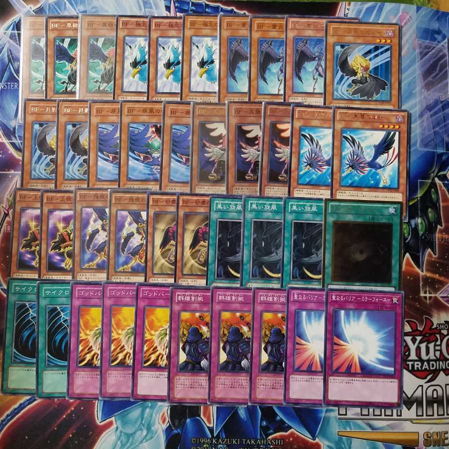 40 BF decks + 15 EX decks