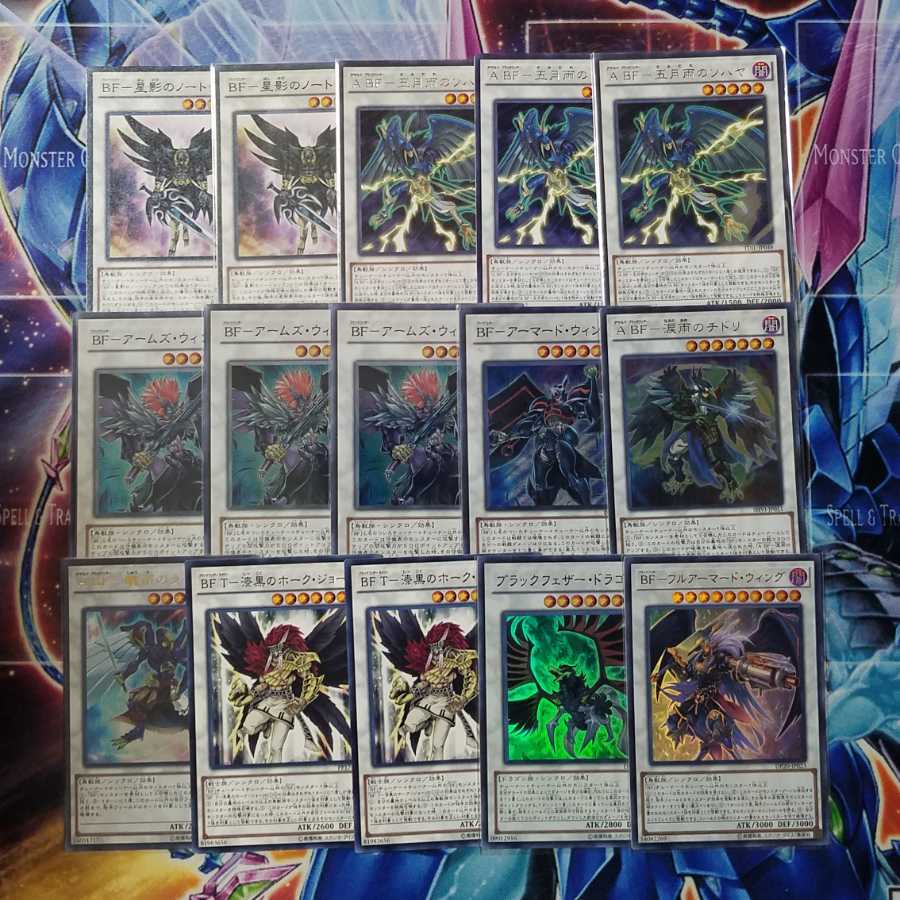 40 BF decks + 15 EX decks