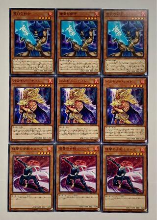 Blue Flame Swordsman/Valkyrian Knight/Rose, Warrior of Revenge set