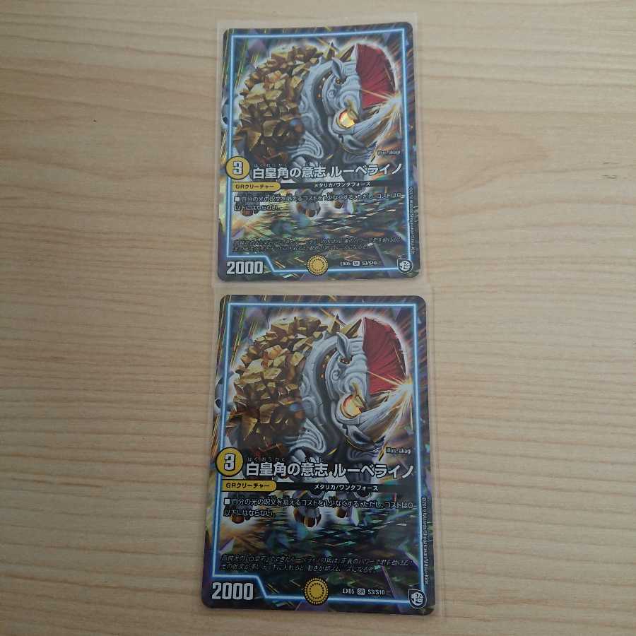 白皇角の意志 ルーベライノ