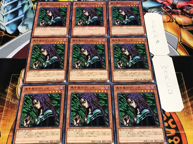 黒き森のウィッチ ノーマル 9枚セット