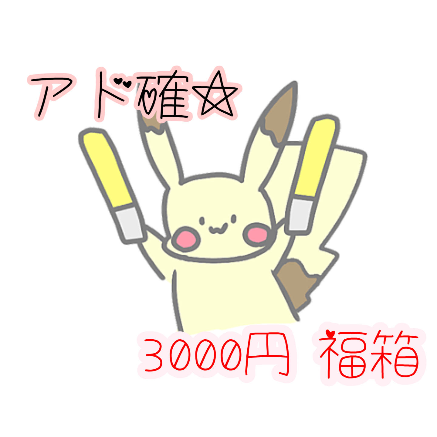 【アド確】3000円福袋 ①
