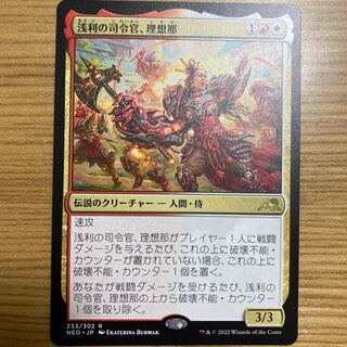 浅利の司令官、理想那