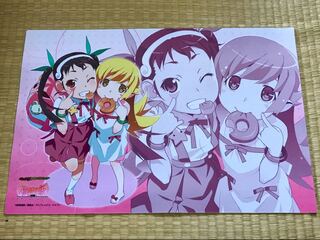 化物語 物語シリーズ プレイマット 八九寺真宵＆忍野忍 ☆大人気商品☆