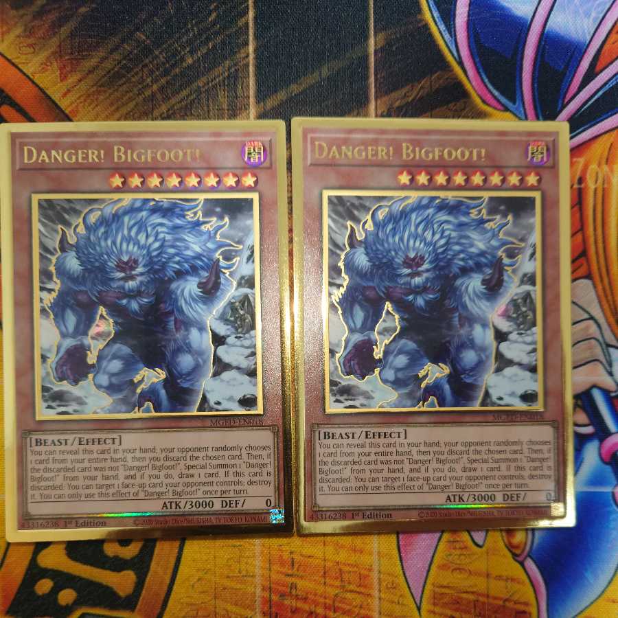 Danger! Bigfoot!(Plagol English) 2 copies