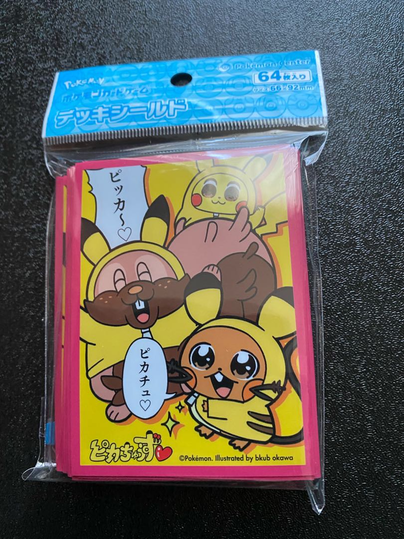「ポケモン」ピカちゅうず スリーブ 新品未使用品