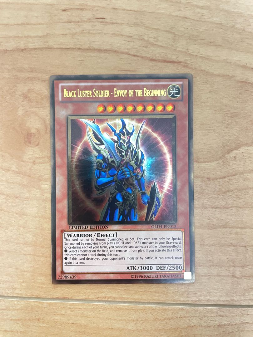 Black Luster Soldier - Messenger of the Creation - Ultra Rare Umi Gai Version