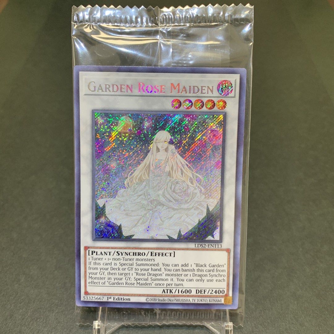 Yu-Gi-Oh! [English Version] Garden Rose Maiden Siku "Unopened".