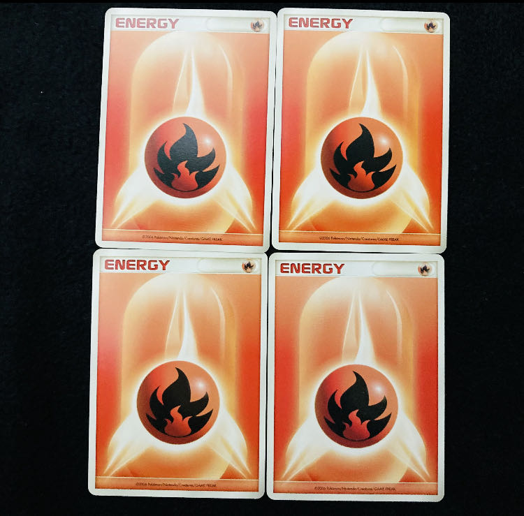 基本炎エネルギー 旧デザイン 4枚の通販 ましゅ Magi トレカ専用フリマアプリ 基本炎エネルギー 旧デザイン 4枚の通販 ましゅ Magi トレカ専用フリマアプリ