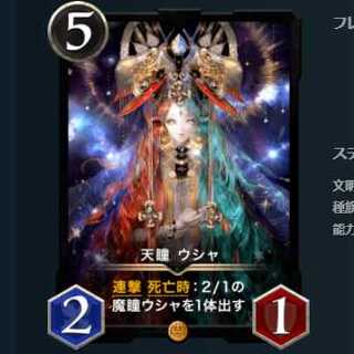 2枚セット 天瞳 ウシャ