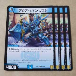 アクア・ツバメガエシ　4枚