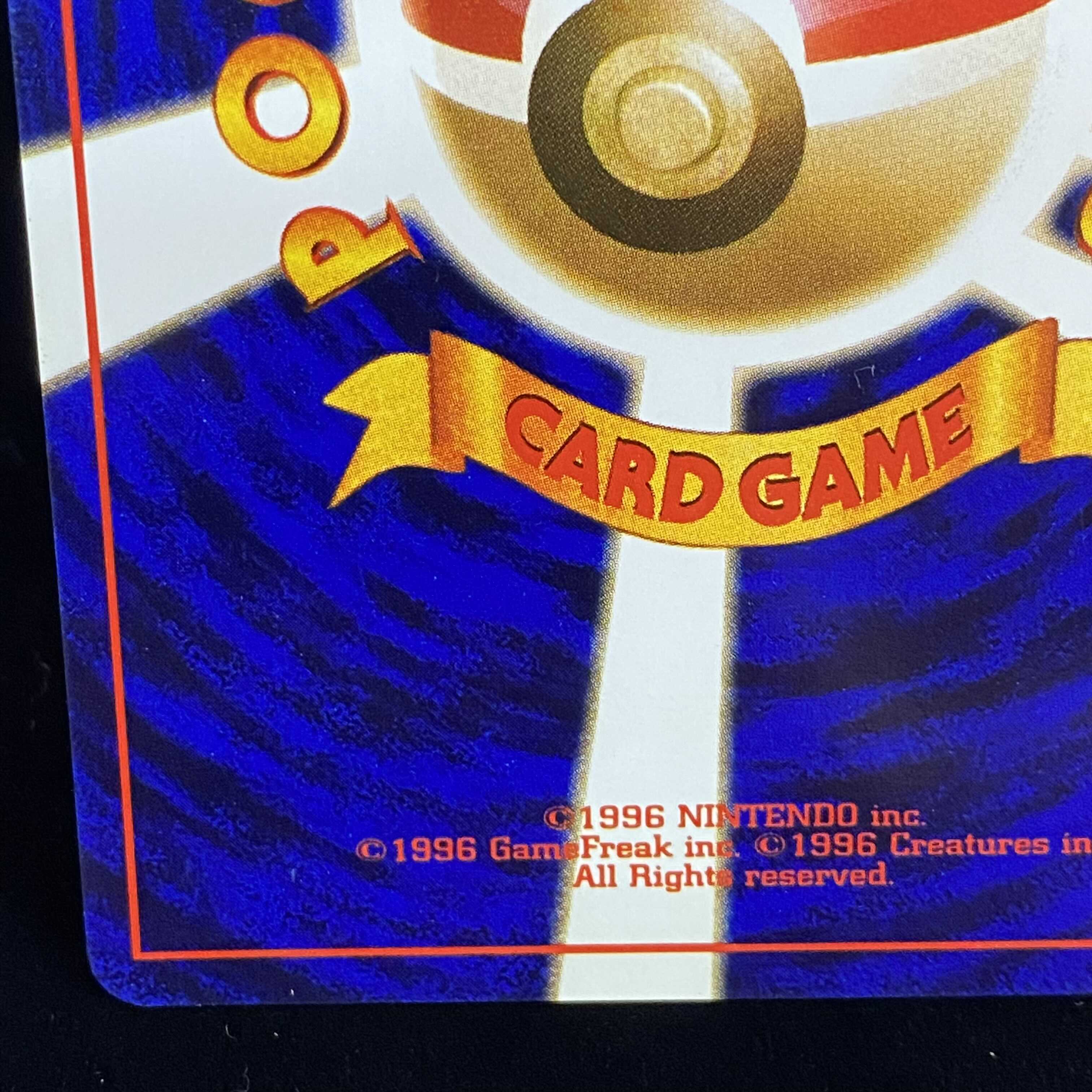 Hikaru Charizard Old Back