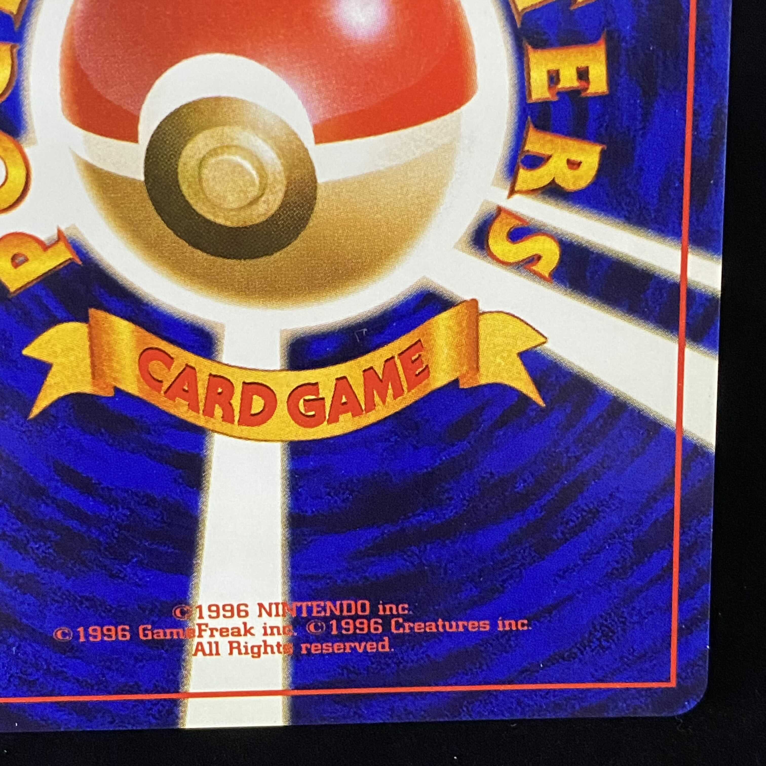 Hikaru Charizard Old Back