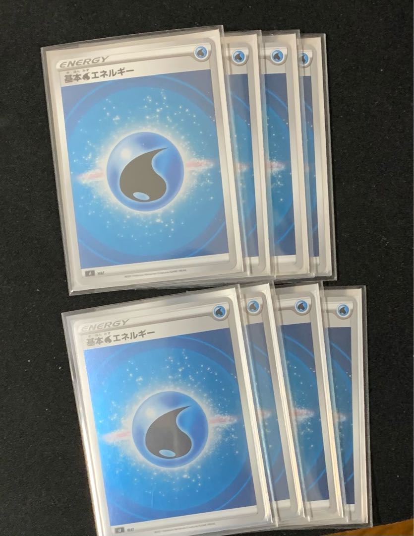 8 basic WaterEnergy, starting deck 100 kira