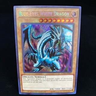 Blue-Eyes White Dragon English version Secret Rare