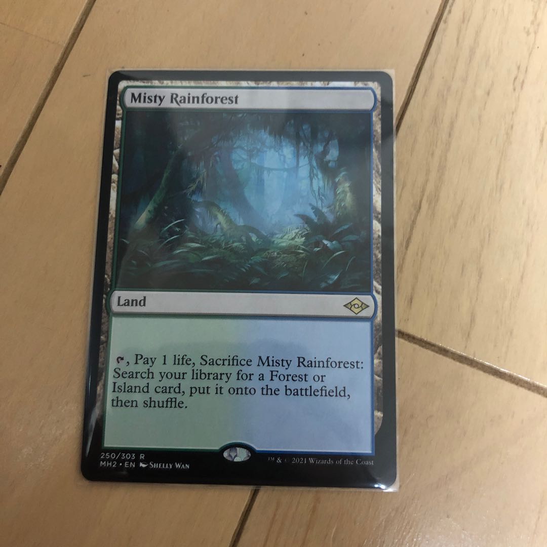 Misty Rainforest Rare English