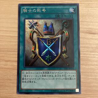 騎士の称号 シークレットレア