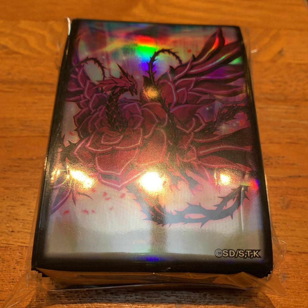 公式スリーブ　ブラッド・ローズ・ドラゴン　100枚入り