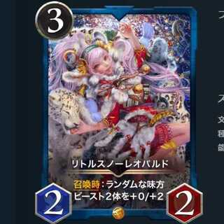 【２枚】リトルスノーレオパルド