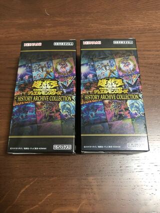 Yu-Gi-Oh! History Archive Collection 2BOX already opened