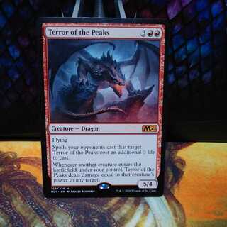 1 copy of Terror of the Peaks, English edition