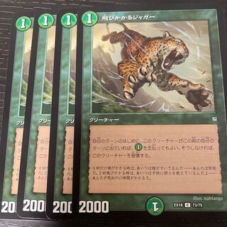 Pouncing Jaguar 4-piece set