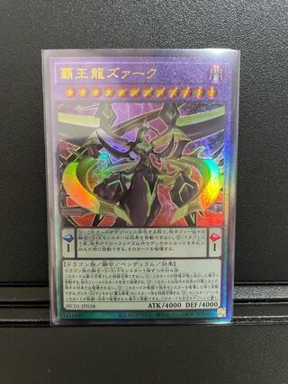 遊戯王　覇王龍ズァーク【レリーフ】{HC01-JP038}