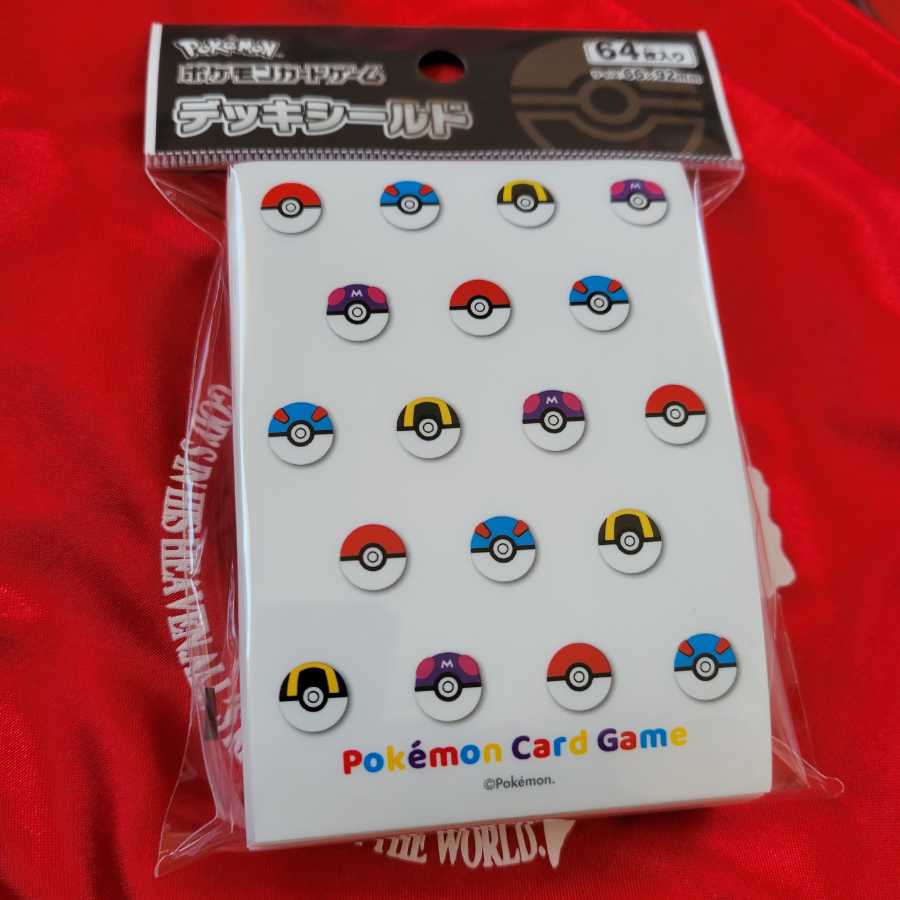 未開封 モンスターボールデザイン デッキシールドの通販 ブエミ Magi トレカ専用フリマアプリ