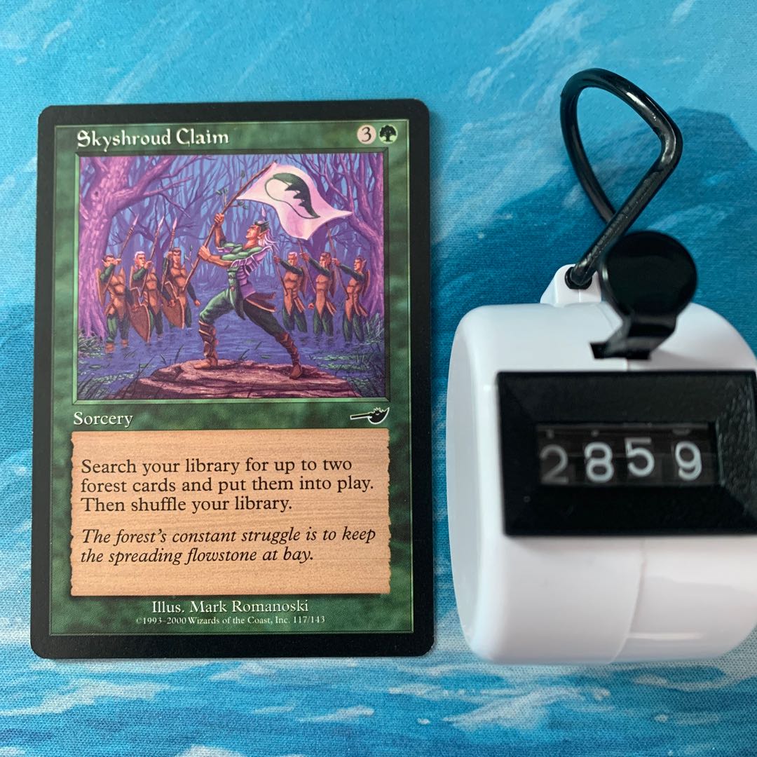 MTG 2 copies Skyshroud Claim