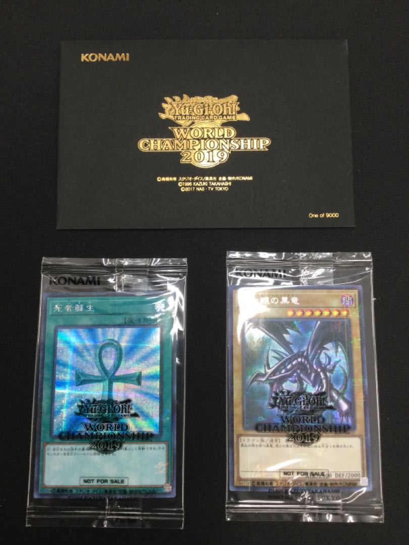 Red-Eyes Black Dragon WCS2019 (with envelope) [06614-37]. 1BOX