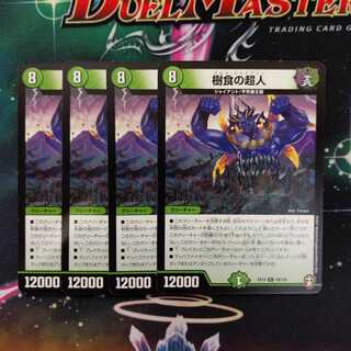 樹食の超人　４枚