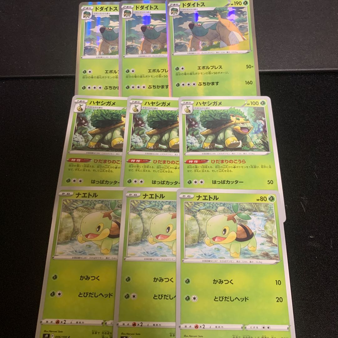 Torterra Grotle Evolution Line Set