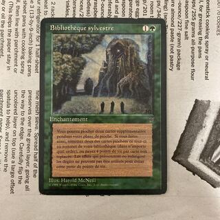 MTG Sylvan Library Legend