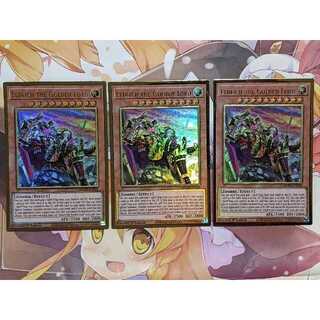 Set of 3 English version Pregol different illustrations different pictures Eldlich the Golden Lord Gold