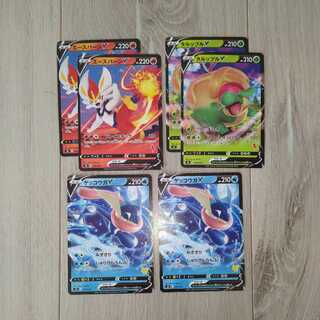 エースバーン　タルップル　ゲッコウガ